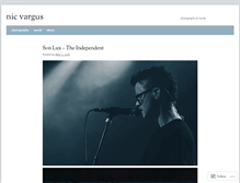 Tablet Screenshot of nicvargus.com
